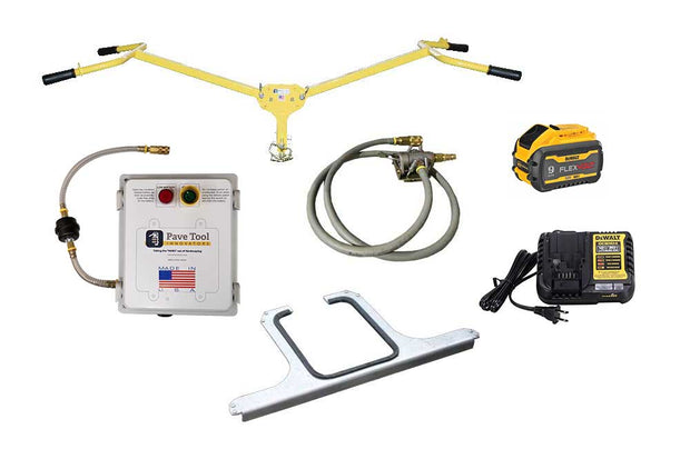 Suction Equipment manual lift option that picks up to 2400 pounds of granite, bluestone and natural stone