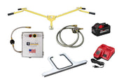 Suction Equipment manual lift option that picks up to 2400 pounds of granite, bluestone and natural stone