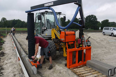 Vacu-Lift H


The Vacu-Lift H is great for picking Granite, Bluestone, Wet Cast and Natural Stone using the vacuum hose lifter.&nbsp; Picks up to 300 pounds - Weight limits vary pending pad size &amp; porosity of products.

This combination guarantees optimal logistics and economical working practices. It also protects the health of your staff.

Available with Hydraulic attachment for Loader.

Advantages:

Flexible deployment
Simple operation
Quick amortization
Healthy working practices
Motivated workers

A