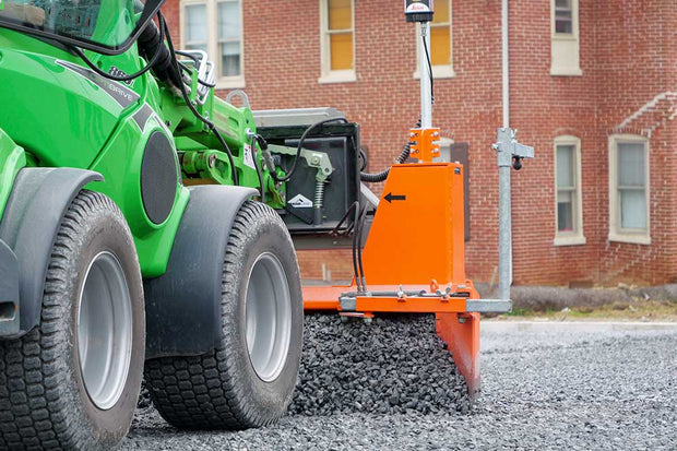 Using Optimas PlanMatic to Level bedding sand