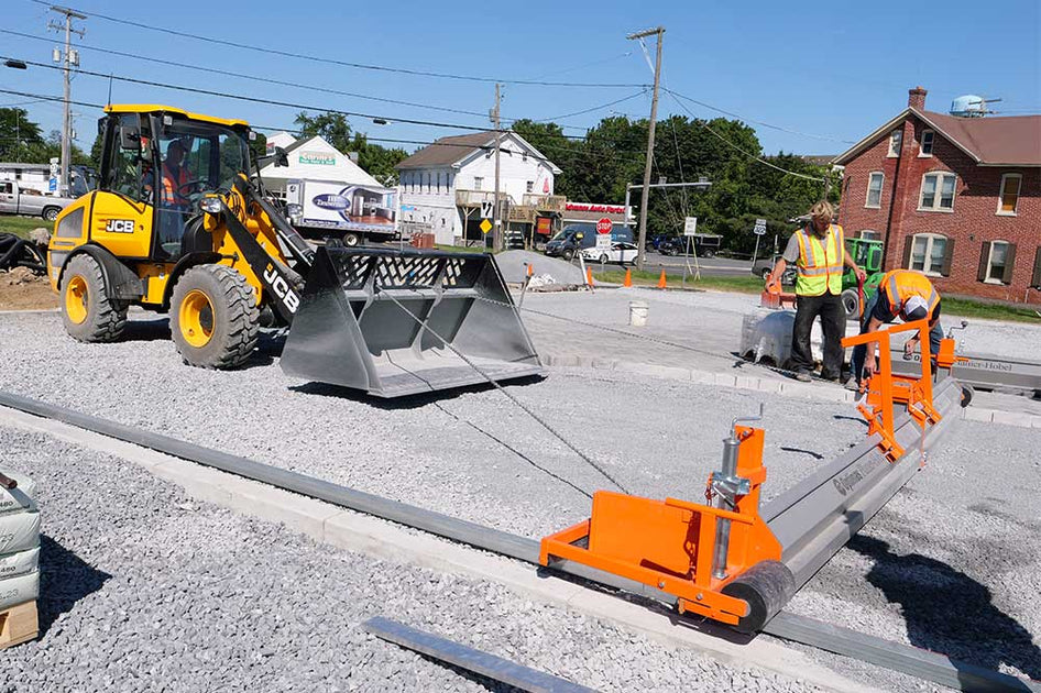 Screed Rails Ramp Optimas Maxi Screed System | Hardscaping Screed Rails – Pave Tool ...