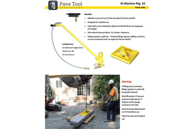 ES Machine Package A2 – Pave Tool Innovators Canada