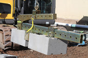 BL980 Block Clamp that picks upto 980 pounds of Retaining Wall Block, Step Treads or other Stone