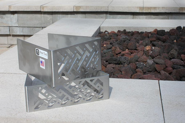 Fire pit vent made of galvanized steel and made in america for great quality for any fire pit design