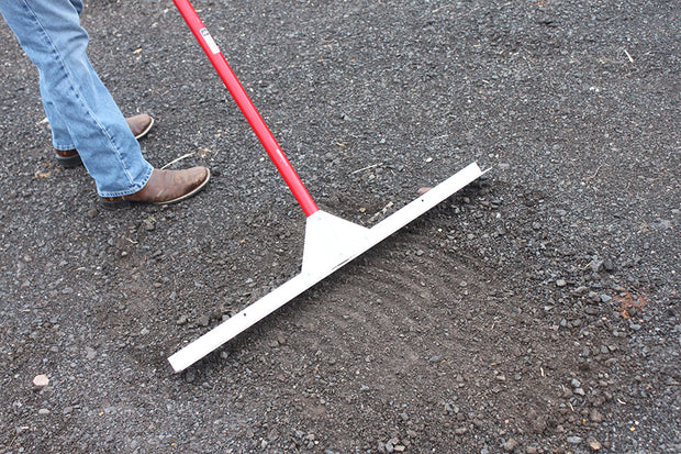 Grade Rake 36" wide made from durable extruded aluminum alloy 